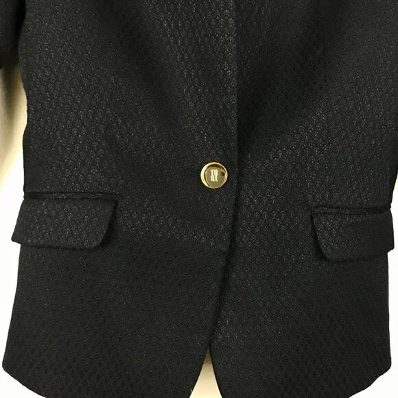 Ted Baker Black Reiko Blazer Size 1 (US 4) - Picture 4 of 11